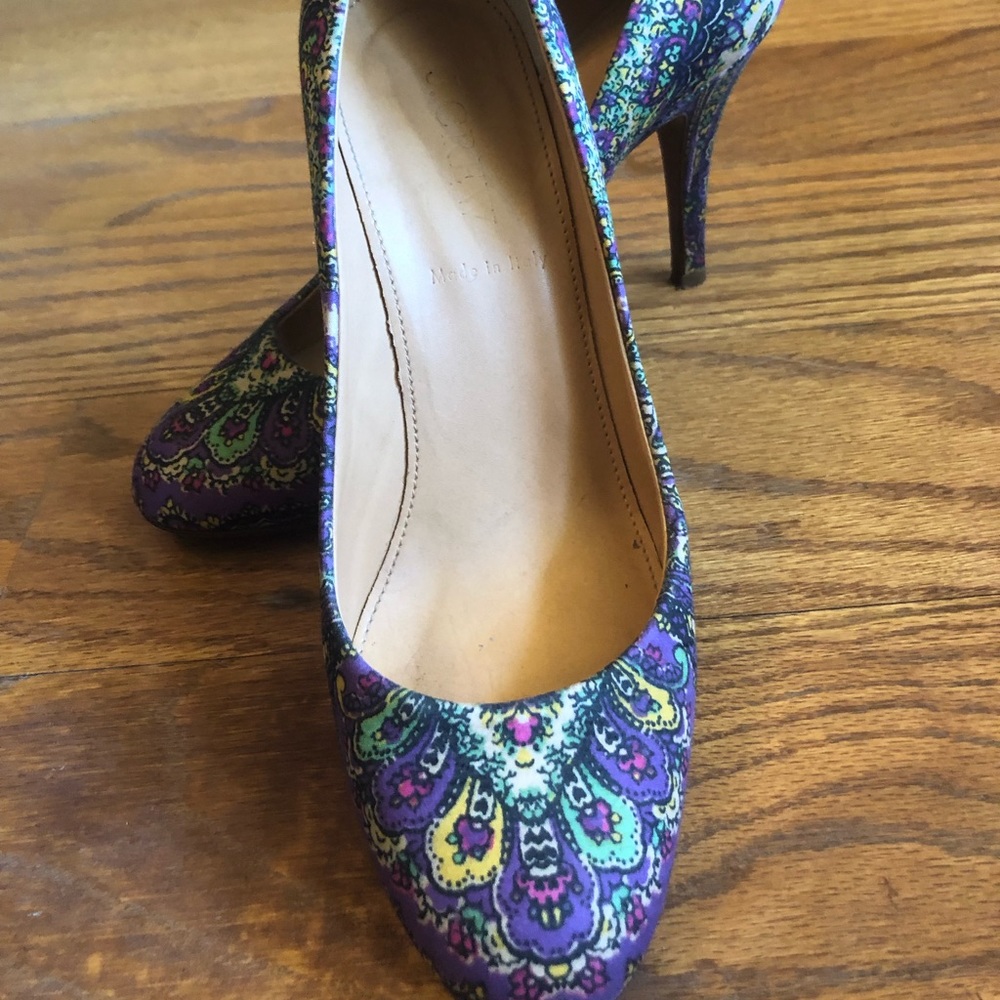 J. Crew Patterned Heels
